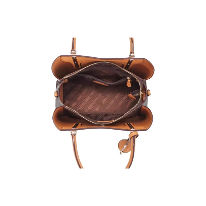 Why Artificial Leather Tote Bag, Shopping Bag, Shoulder Bag, Crossbody Bag, Handbag Large Size Women's Coffee-7