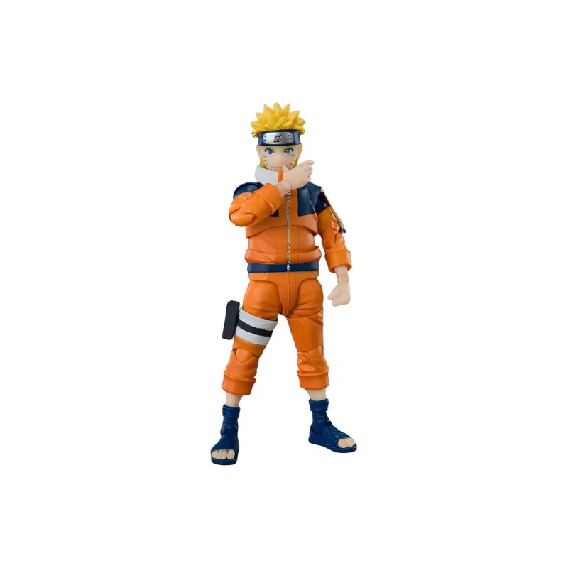 BANDAI Naruto Uzumaki S.H.Figuarts Naruto The Most Unpredictable Prankster Ninja Action Figures-1