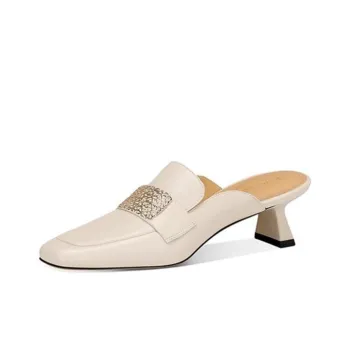 JESSICA SOPHIA Rubber Sole Metal Abrasion Resistant Slip Resistant Wrap toe Slippers Women's