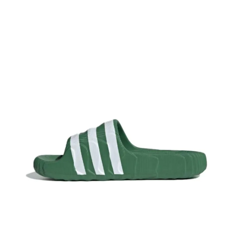 Adilette 22 Adidas Originals Slides 'Preloved Green White'-1