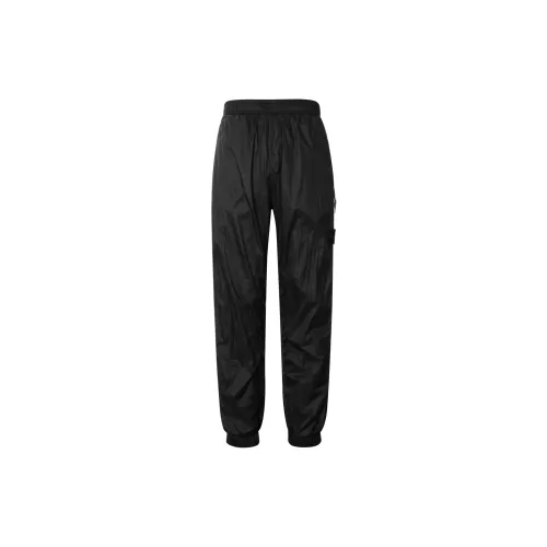 STONE ISLAND Knitted Sweatpants Men Black