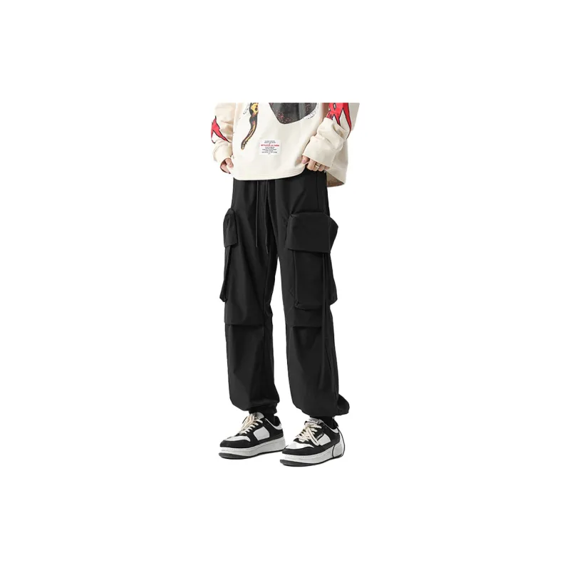 PAINT STAIN Casual Pants Unisex Green-7