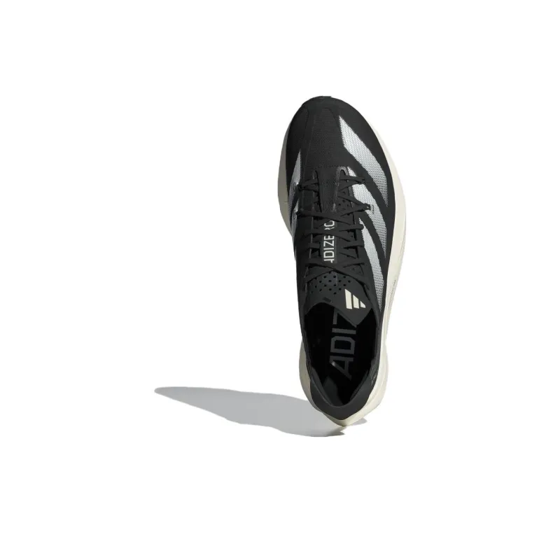 Adidas Adizero Adios Pro 3 Anti Slip Wear Resistant Low Top Running Shoes Men's Black Silver-3