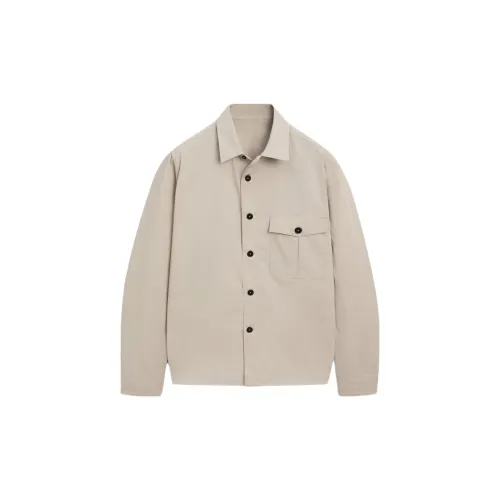 Massimo Dutti Jackets Men Off White