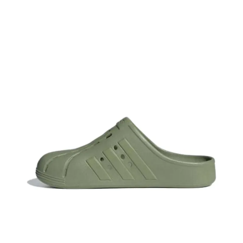 Adidas Adilette Clogs Tent Green-2