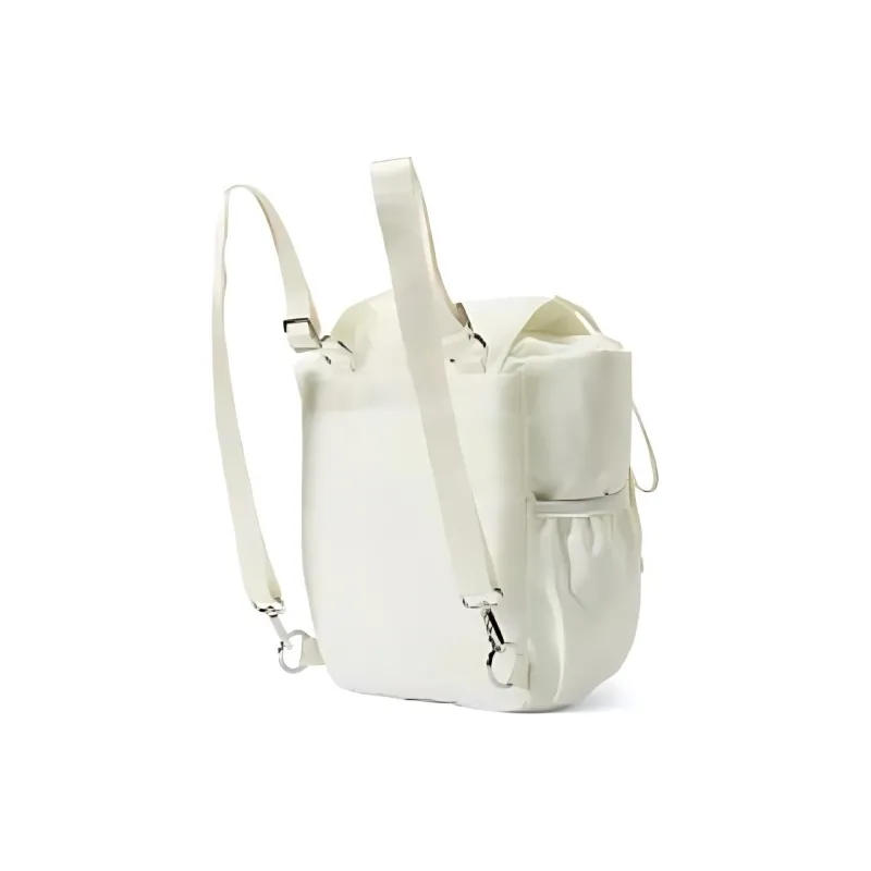 Skechers Fabric Backpack Regular Unisex Cream Ecru-3