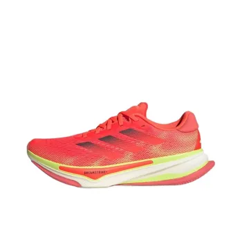 Adidas Supernova Anti Slip Wear Resistant Low Top Casual Running Shoes Men's Orange Red Yellow