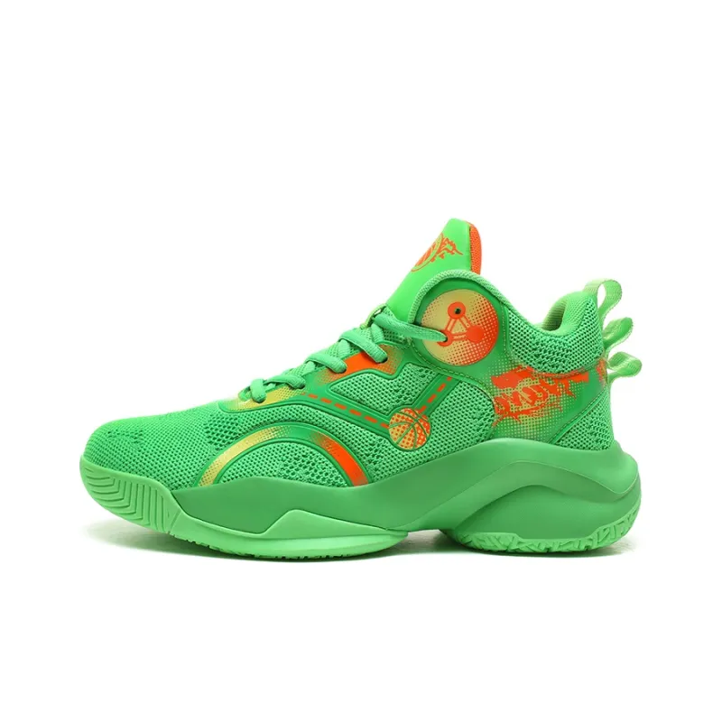 Black tailed Deer Shock Absorbers Slip Resistant, Abrasion Resistant, Breathable Mid Top Basketball Shoes Men's-8