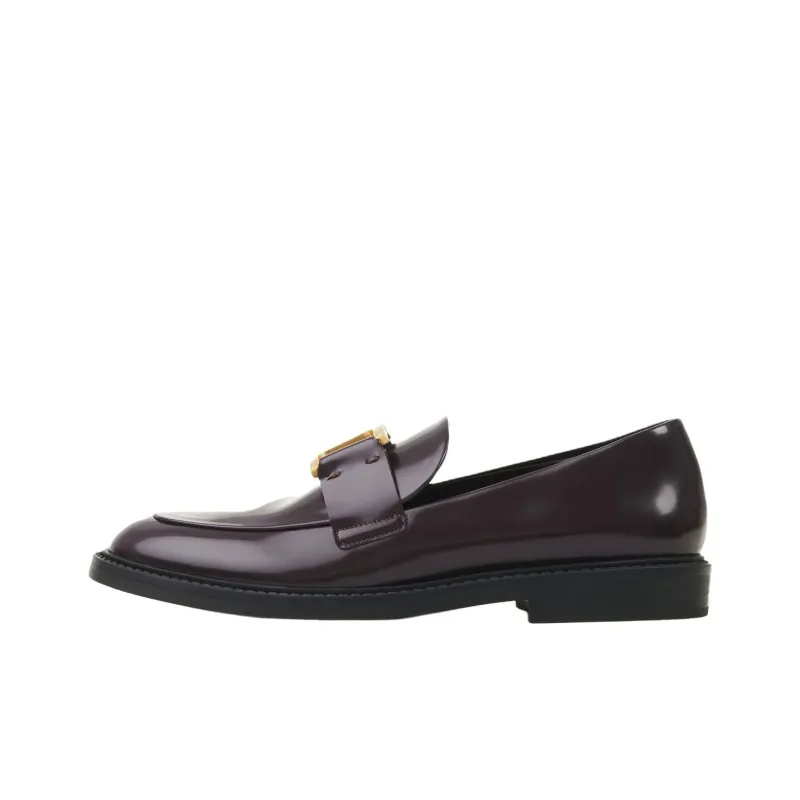 Chloe Marcie Loafers Women's Dark Red-0