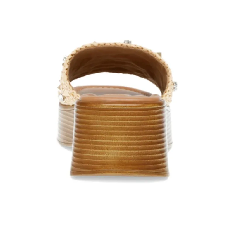 STEVE MADDEN Slide Slippers Women's Natural-4