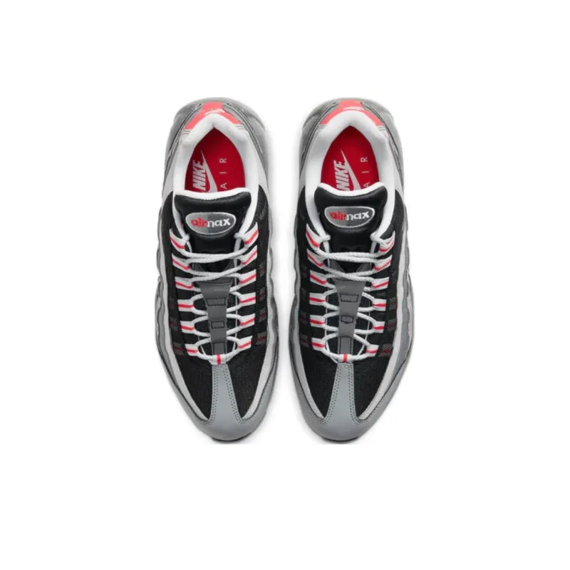 Nike Air Max 95 Essential Particle Grey Track Red-3