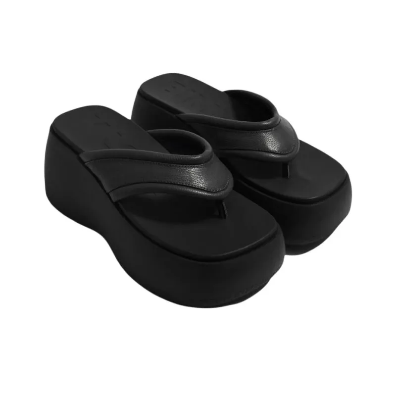 BIMBA Y LOLA Flip Flops Women's Black-2