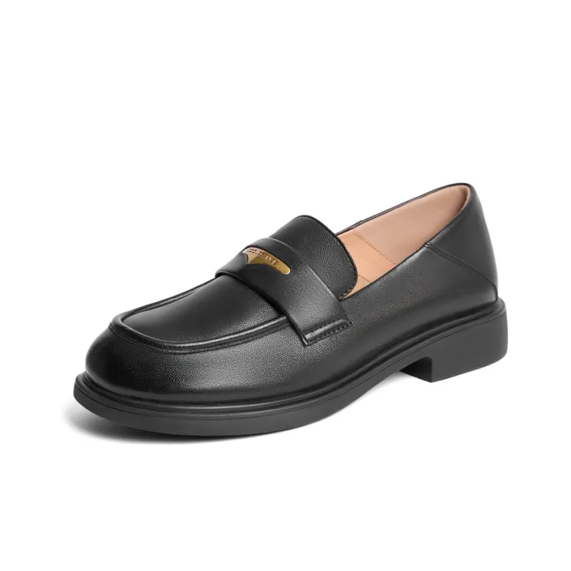 BELLE Loafers Women's Black/Beige-6
