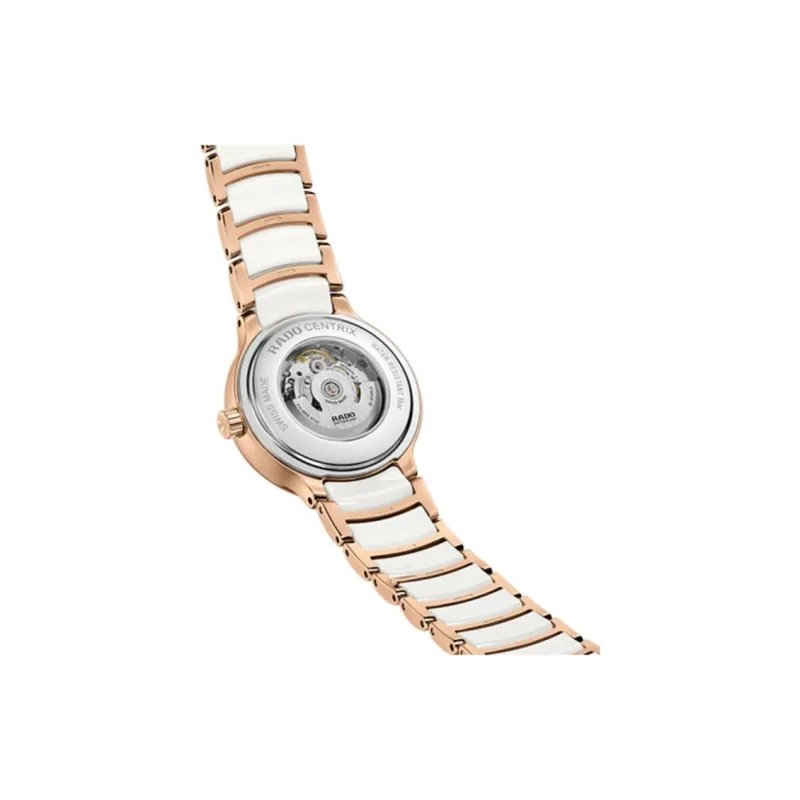RADO Crystal Collection Automatic Mechanical Movement Women's Watch Watch White Dial-1
