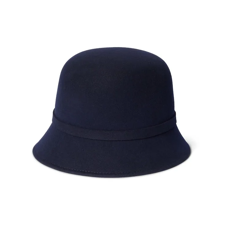 GUCCI Logo Detailed Felt Bucket-3
