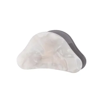 MAGICPOLE Alloy Resin Hair Clips Women's Light Gray
