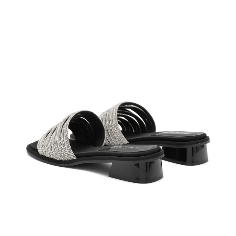 BELLE Rhinestone Abrasion Resistant Slide Slippers Women's-8