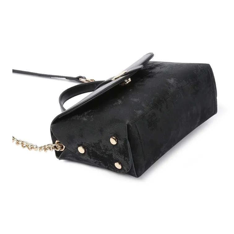 TUCANO PU Shoulder Bag, Crossbody Bag, Handbag Women's Black-4