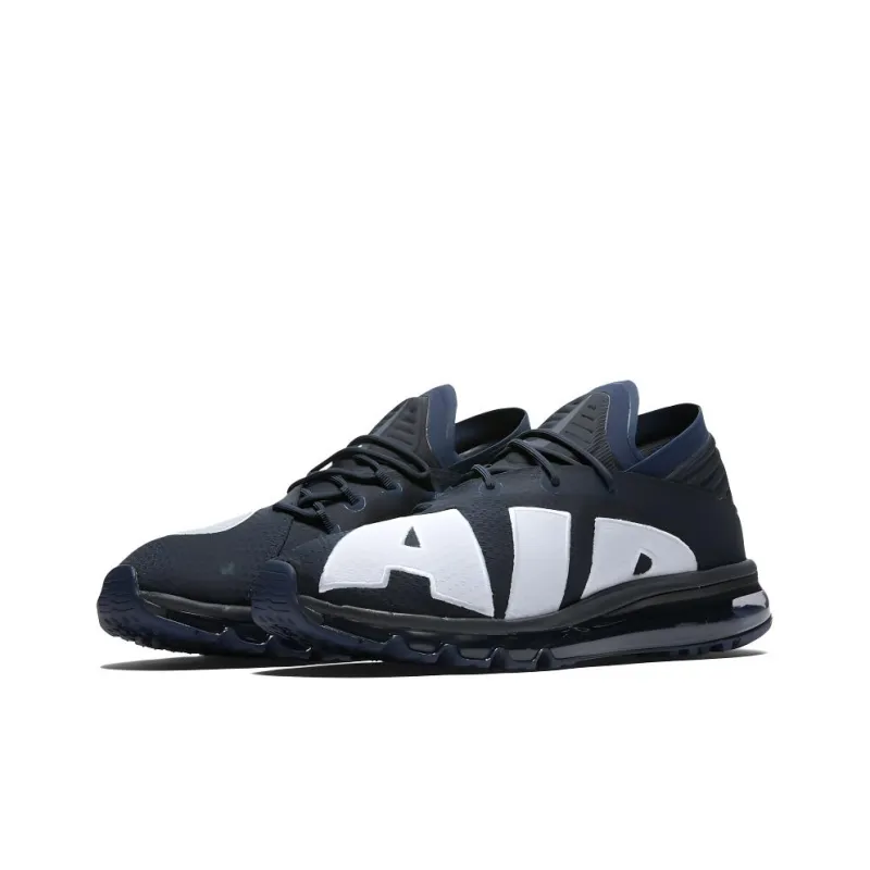 Nike Air Max Flair Dark Obsidian/White-2