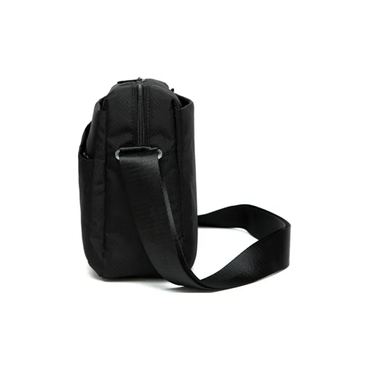 FIDO DIDO Nylon Crossbody Bag, Shoulder Bag Men's Black-7