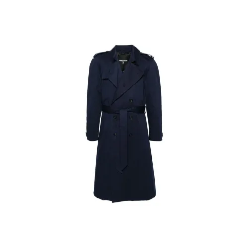 Patrizia Pepe Double-breasted Belted Trench Coat