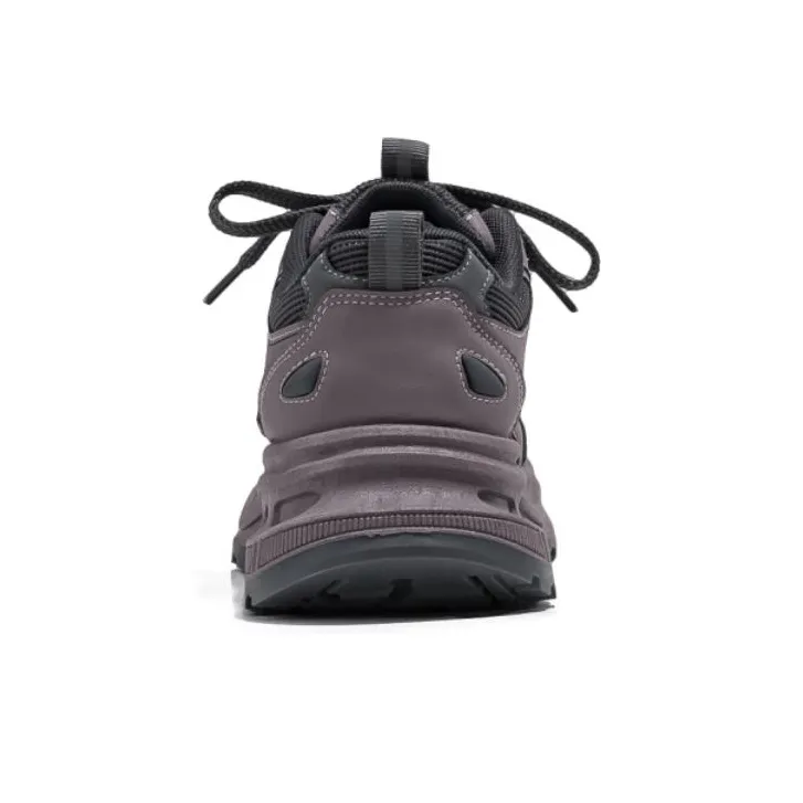 Warrior Low Top Chunky Sneakers Women's Dark Gray/Purple-3