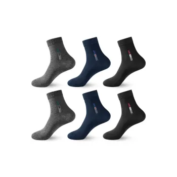 Lanza Mid-Calf Socks Men's 6 Pack