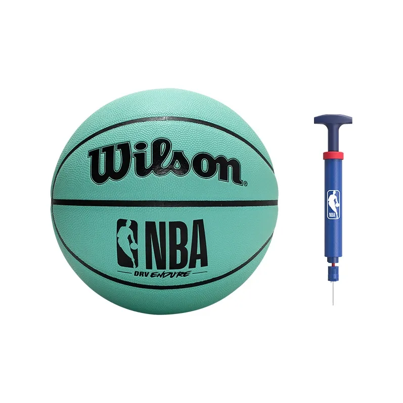 Wilson NBA Series PU Basketball Green Size 7 Ball Training Unisex-9