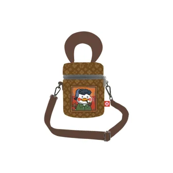 Perfect Styles Fabric Crossbody Bag Regular Women's Coffee