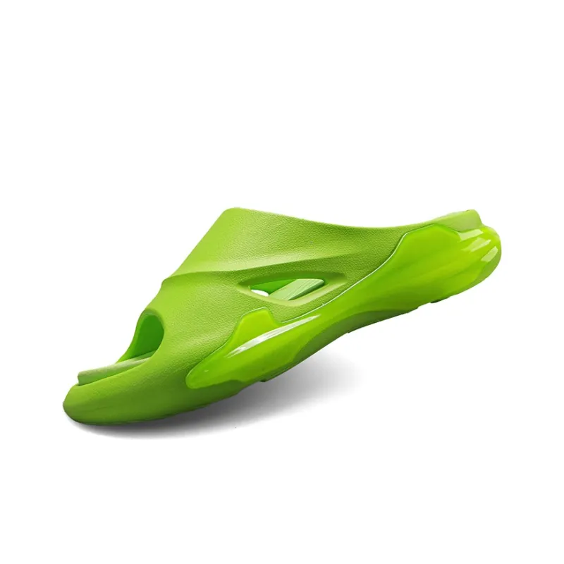 CAOT Jelly Drag Series Slide Slippers Unisex Green-2