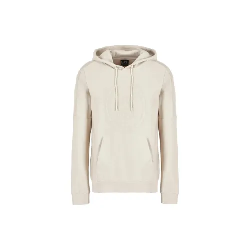 EMPORIO ARMANI EA7 Sweatshirts Men Off White