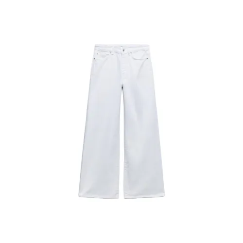 ZARA Jeans Women's White