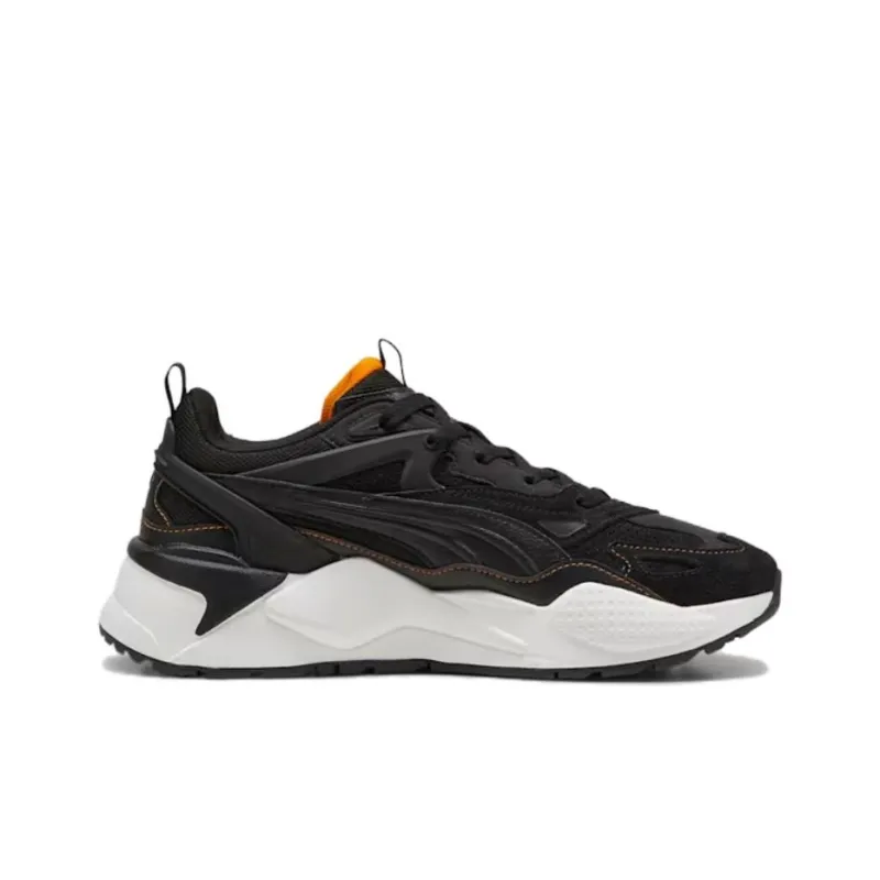 PUMA RS X Anti Slip Wear Resistant Low Top Casual Shoes Unisex Black-1