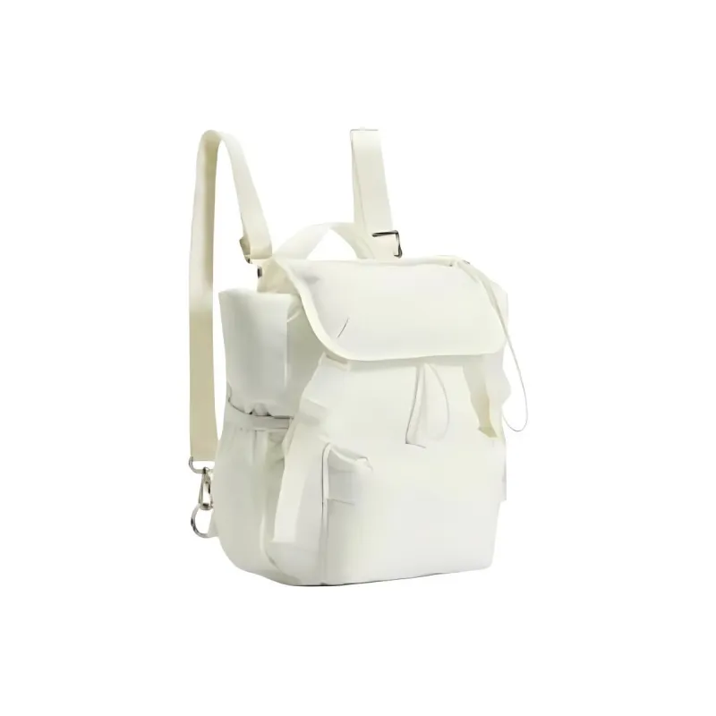 Skechers Fabric Backpack Regular Unisex Cream Ecru-2