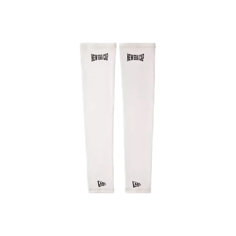 New Era Sun Protection Sleeves Unisex White-0