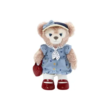 Disney ShellieMay 2024 Duffy Denim Snowy Shilai Garden Dolls Plush Doll 21cm Height
