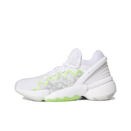 Adidas D.O.N. Issue #2 'White/Green' Sneakers