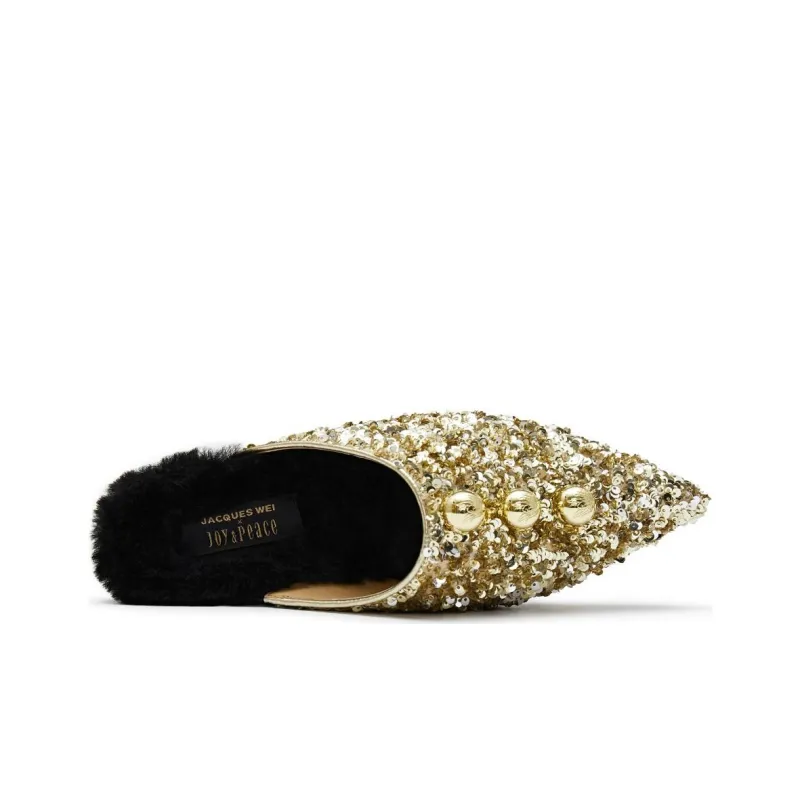 Joypeace Slip Resistant Closed Toe Slippers Women's-3