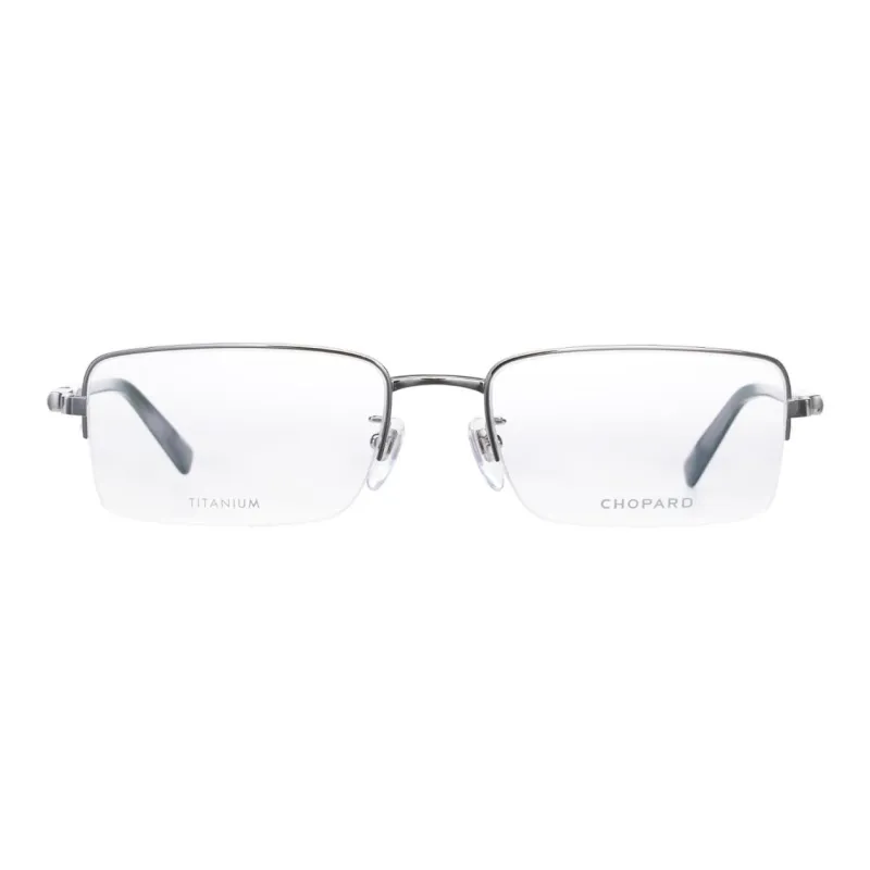 CHOPARD Plate And Titanium Alloy Square Eyeglass Frames Men's-1