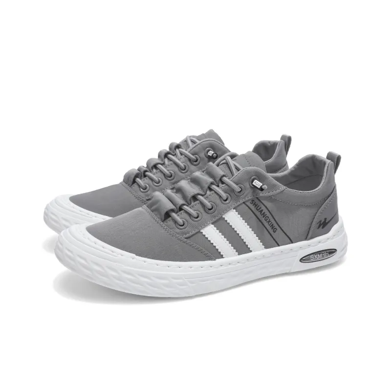 Binary Skateboard Shoes Men Low Top Black-2