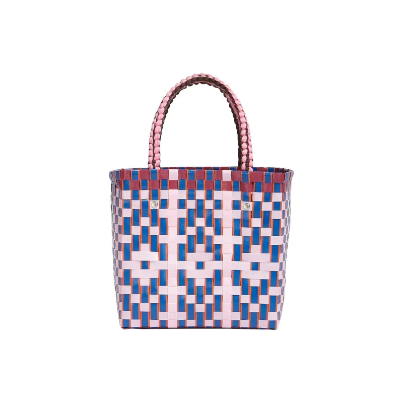 MARNI Basket Series Polypropylene Tote Bag Shopping Bag Handbag Women's Iris Blue-3