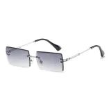 Silver Frame Dark Gray+Gift Box Set