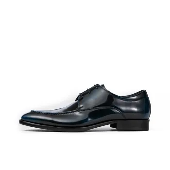 ASTON M.JAZZ Dress Shoes Men Low Top Black/Blue/Burgundy