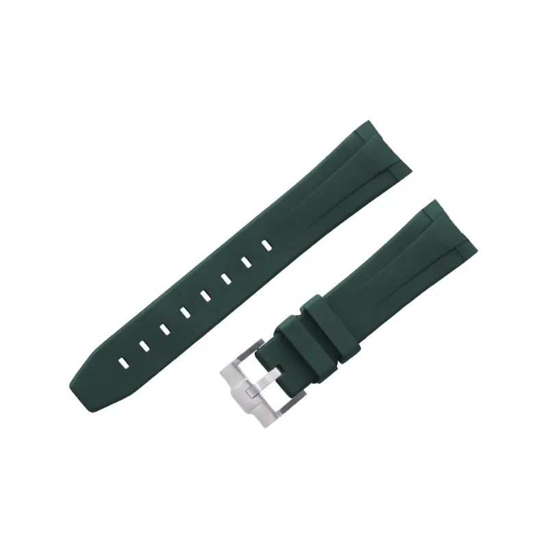 VAGENARI Fluoroelastomer Watch Band Compatible With Black Rock Sugar 40mm 228236.228238.228239.228348.228398 Unisex-5