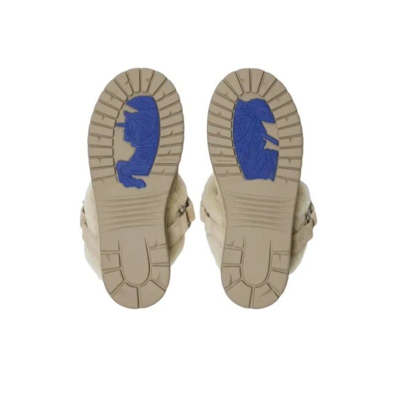 Burberry Wrap toe Slippers Women's Light Brown-4