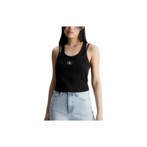 Calvin Klein Tank Tops Women's Black