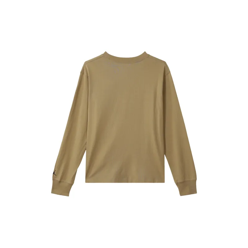 Jordan T Shirts Women's Seaweed Brown-1