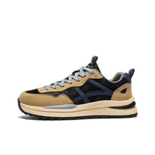 G.N.SHIJIA Low Top Casual Shoes Men's Khaki
