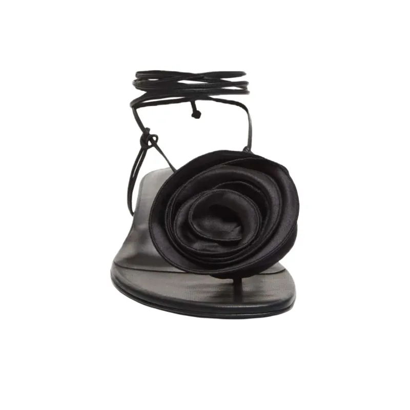 Magda Butrym Floral appliqué Sandals Women's-4