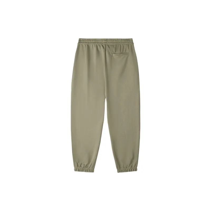 FILA FUSION FOB Series Casual Pants Men Dark Brown Khaki-1